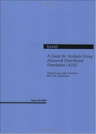 A Guide for Analysis Using Advanced Distributed Simulation ADS Kindle Editon