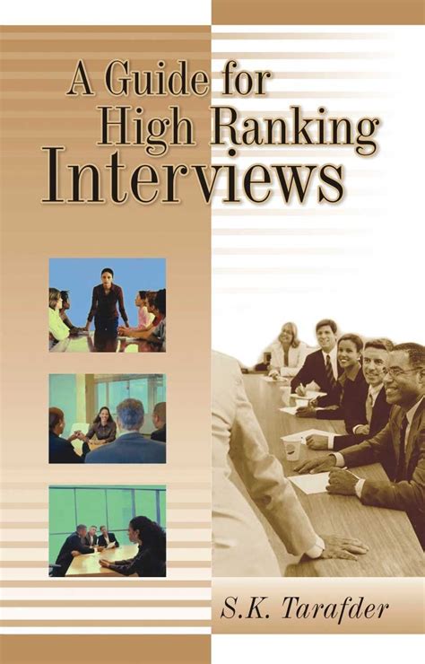 A Guide for High Ranking Interviews Epub