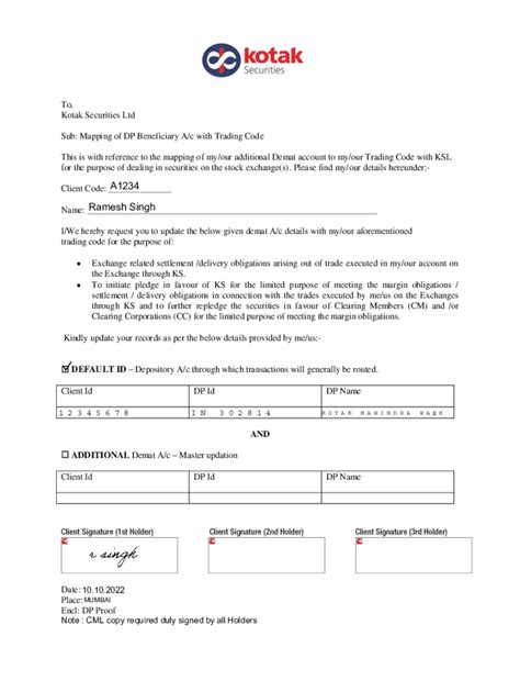 A Guide to Filling Out the Kotak Securities KYC Form: Ensuring Compliance and Unlocking Investment Opportunities