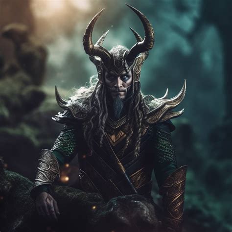 A Headpiece Rooted in Norse Mythology: Exploring Loki's Divine Origins