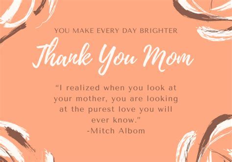 A Heartfelt Thank You Note to Mom: Expressing Gratitude for the Incomparable Love and Sacrifices