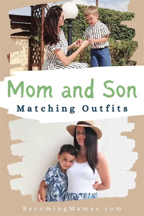 A Historical Journey: Mother-Son Matching Fashion