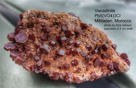 A Historical Tapestry of Vanadinite