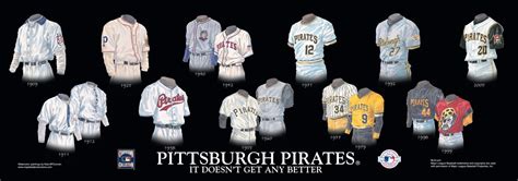 A Historical Timeline of Pittsburgh Pirates Uniforms