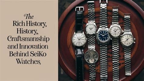 A History Rooted in Innovation and Craftsmanship