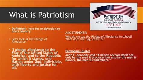 A History of American Patriotism