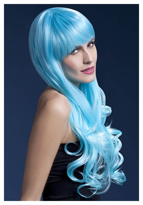 A History of Blue on Wigs: