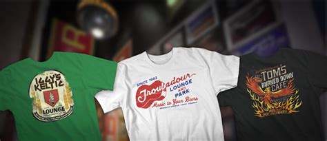 A History of Dive Bar T-shirts