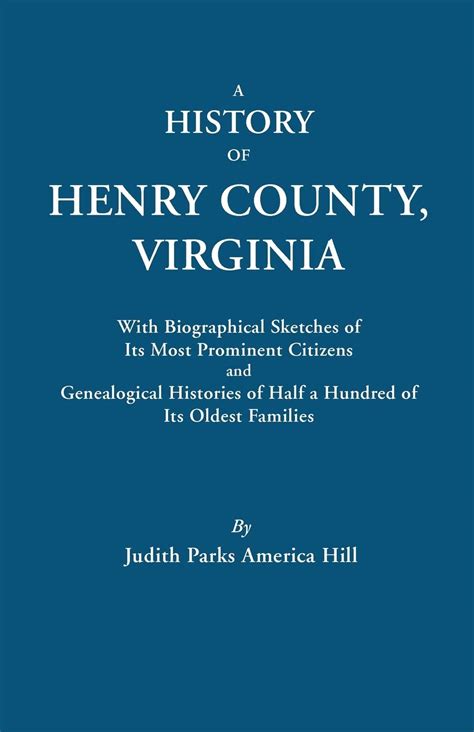 A History of Henry County Kindle Editon