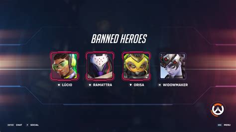 A History of Hero Bans in Overwatch