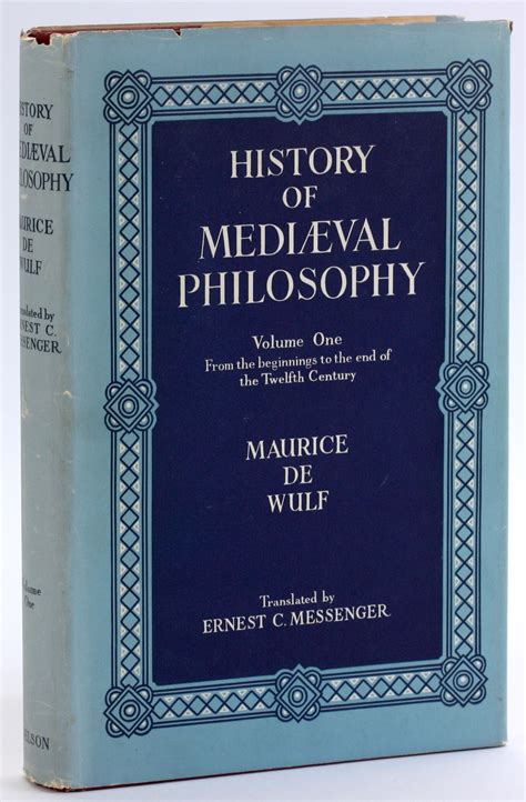 A History of Mediaeval Philosophy Reprint Kindle Editon