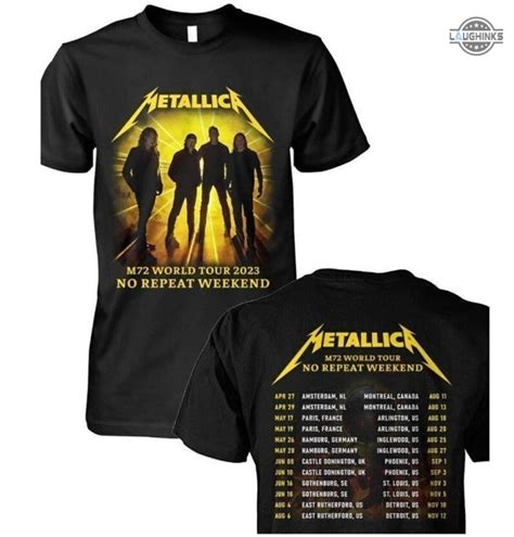 A History of Metallica Tour Shirts