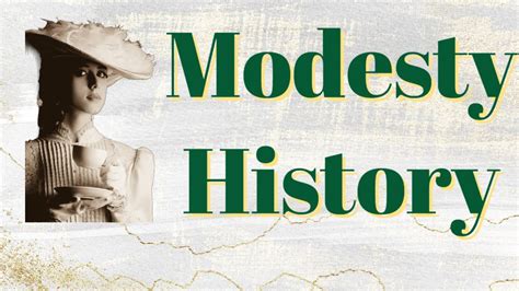 A History of Modesty and Innovation