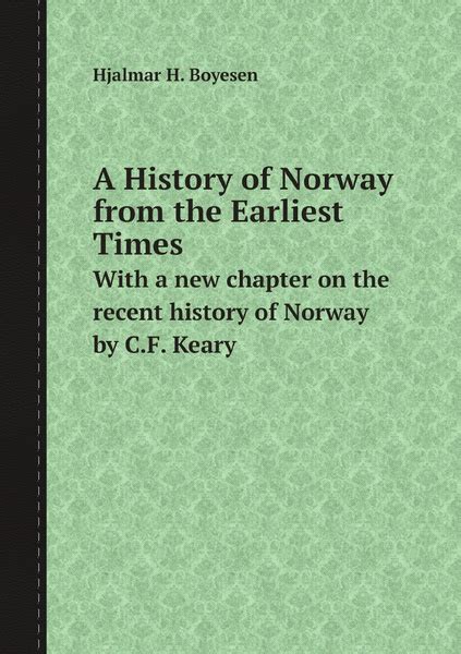 A History of Norway from the Earliest Times PDF