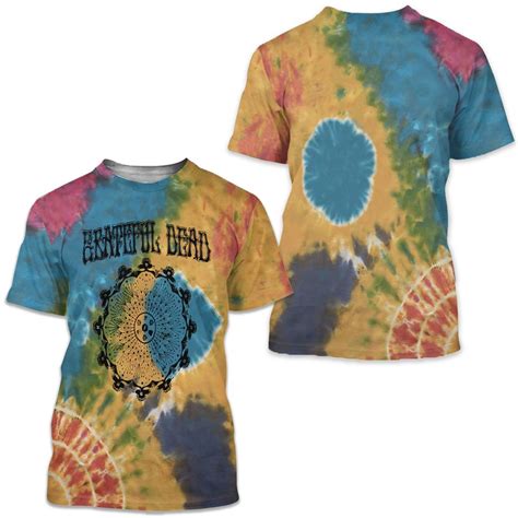 A History of the Grateful Dead Tie Dye T-Shirt