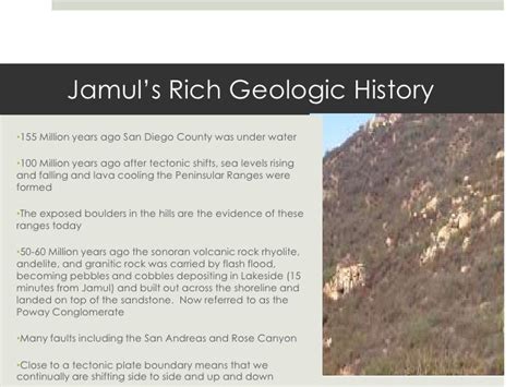 A Journey Through Jamul's Rich History