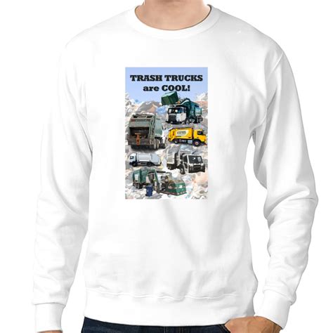 A Journey Through Time: The Evolution of Garbage Truck Sweatshirts