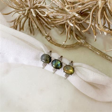 A Journey into the Ethereal Beauty of Labradorite Rings