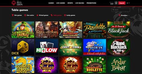 A Journey into the Heart of Red Lion Casino