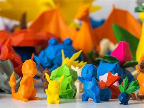 A Journey into the Realm of Moveable Pokémon 3D Prints