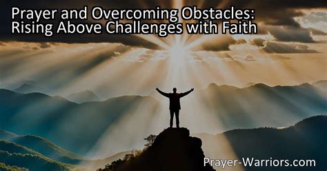 A Journey of Faith and Overcoming Obstacles