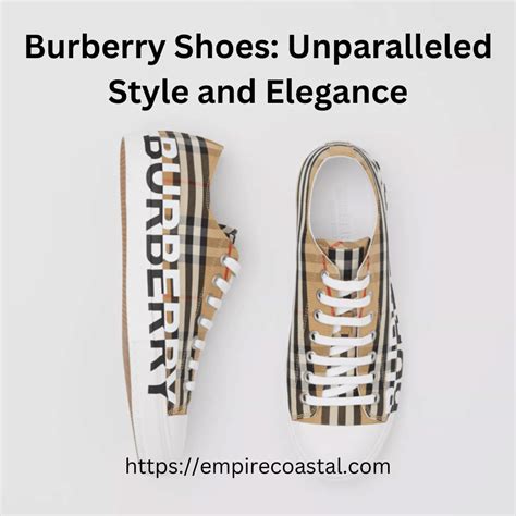 A Legacy of Elegance: Burberry's Footwear Journey