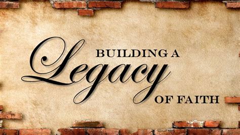 A Legacy of Faith and Transformation