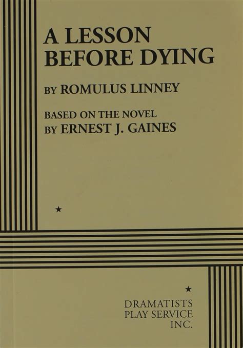 A Lesson Before Dying Acting Edition Epub