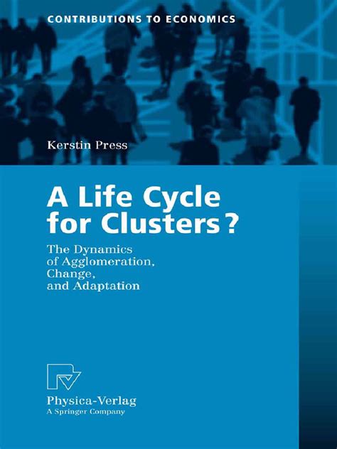 A Life Cycle for Clusters The Dynamics of Agglomeration, Change, and Adaption 1st Edition Doc