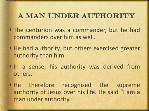 A Man Under Authority Doc