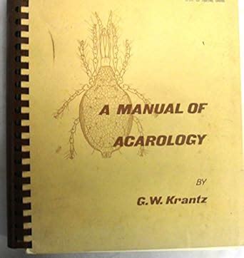 A Manual of Acarology (2nd ed) Ebook Kindle Editon