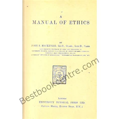 A Manual of Ethics PDF