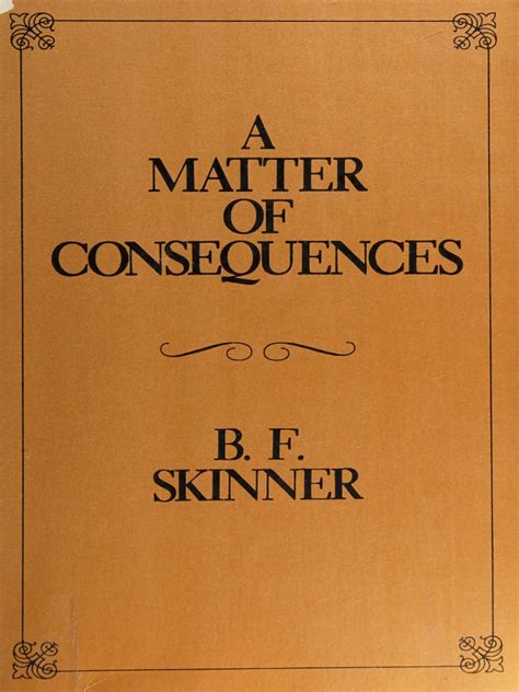 A Matter of Consequences Epub