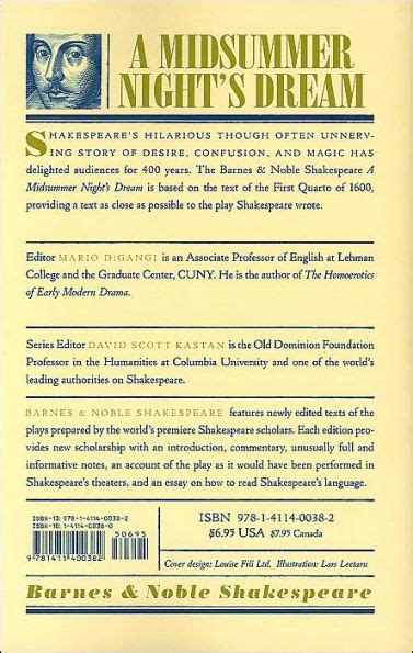 A Midsummer Night s Dream Barnes and Noble Shakespeare Epub