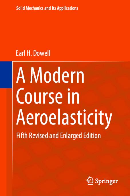 A Modern Course in Aeroelasticity 4th Revised and Enlarged Edition Doc