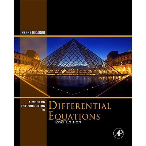 A Modern introduction to Differential Equations PDF