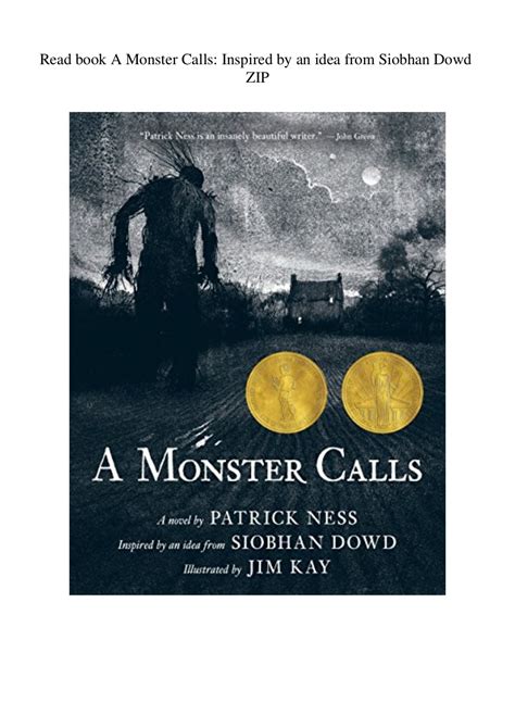 A Monster Calls Inspired by an idea from Siobhan Dowd Reader
