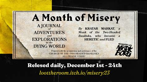 A Month of Misery