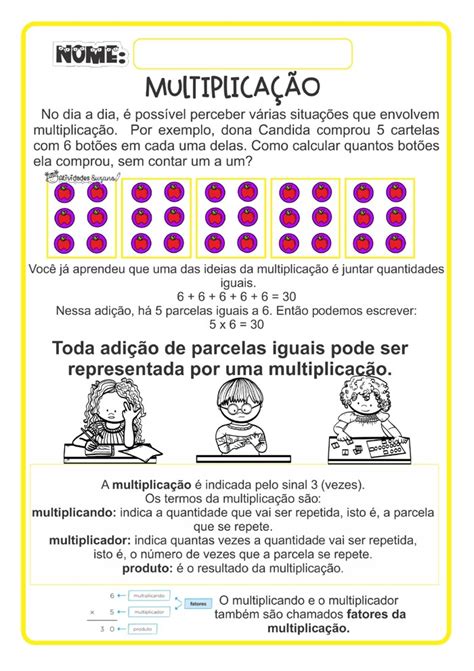 A Multiplicação no Terceiro Ano: Atividades e Estratégias Eficazes