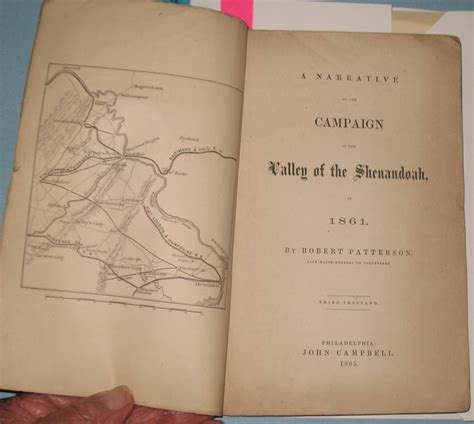 A Narrative of the Campaign in the Valley of the Shenandoah in 1861 Doc