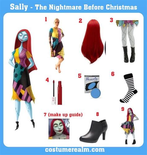 A Night Before Christmas: Sally Costume Inspiration and Creation Guide