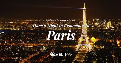 A Night to Remember in the Heart of Paris