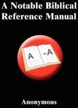 A Notable Biblical Reference Manual Epub