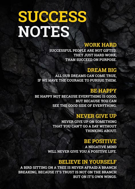 A Note on Success