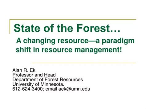 A Paradigm Shift in Forest Management Based on a Study into the Changing Profile of Sirumalai Forest PDF