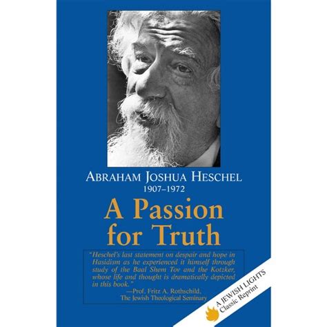 A Passion for Truth Jewish Lights Classic Reprint PDF