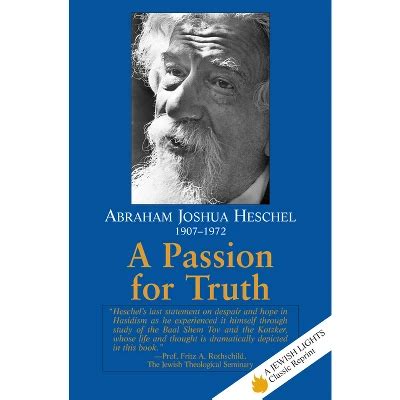 A Passion for Truth Jewish Lights Classic Reprint PDF