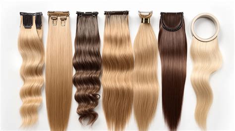 A Plethora of Hair Extension Types