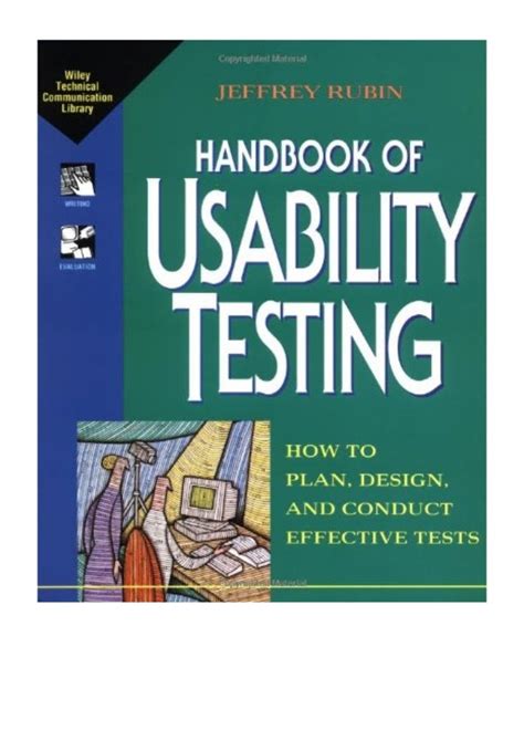 A Practical Guide to Usability Testing PDF