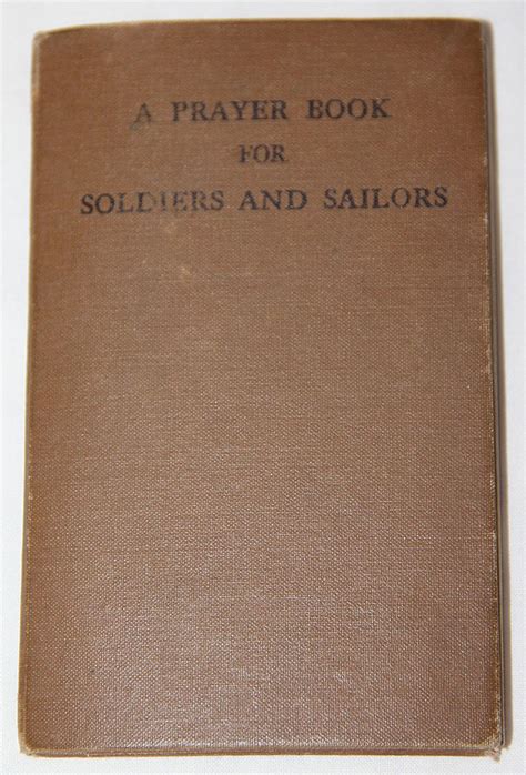 A Prayer Book for Soldiers and Sailors Doc